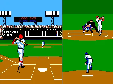 Super Baseball Double Play Home Run Derby screen shot game playing